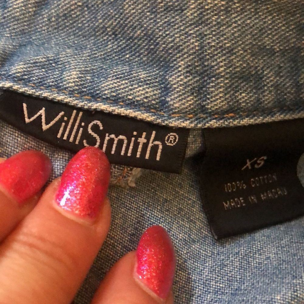 Willie Smith denim jean jacket jeans - Picture 5 of 6